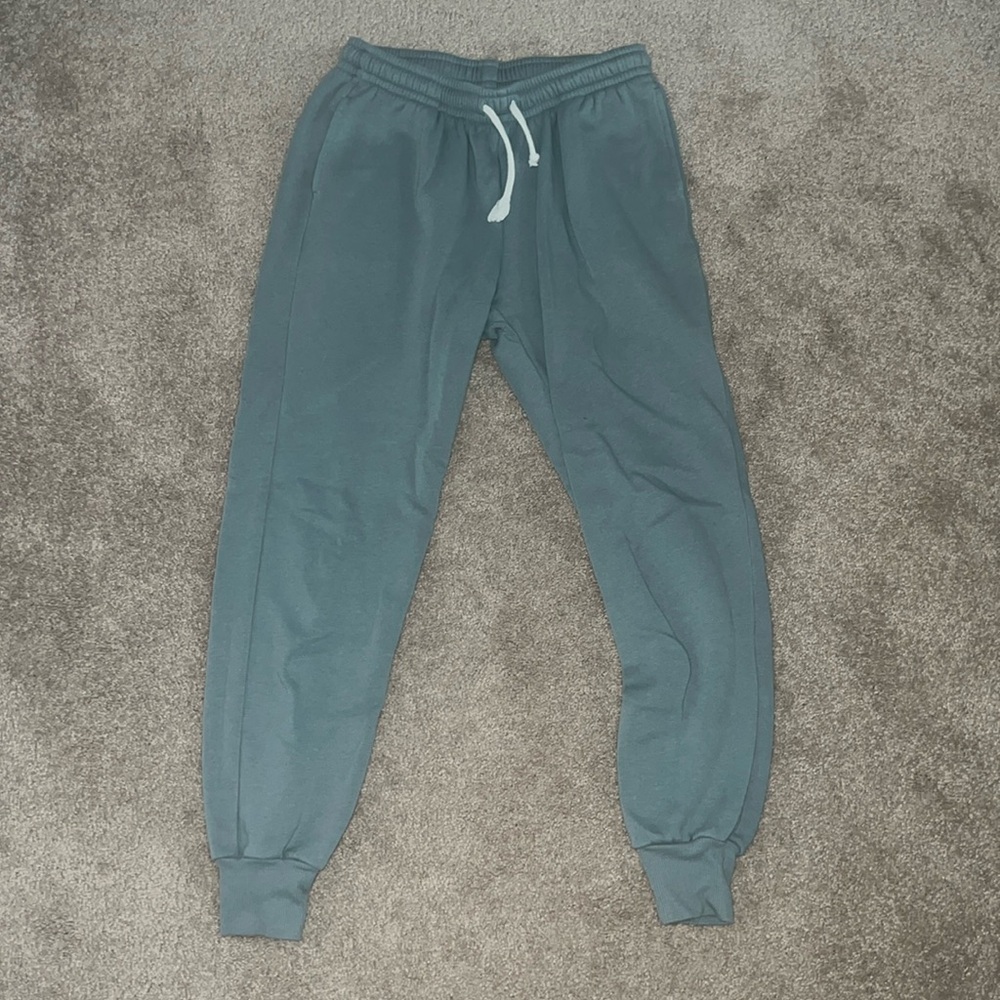 Target high waisted sweatpants - dusty blue - xs